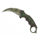 Karambit (★) | Camuflagem Digital – Floresta (Testada em Campo 0.15)